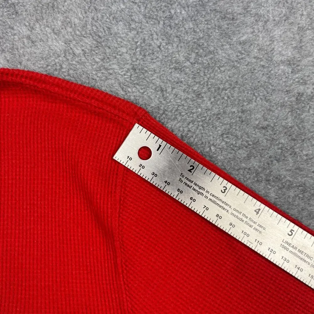 portland‎ trail blazers thermal long sleeve shirt red medium